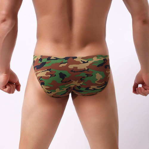 Calzoncillos De Moda Para Hombre En T Con Estampado De Camuf