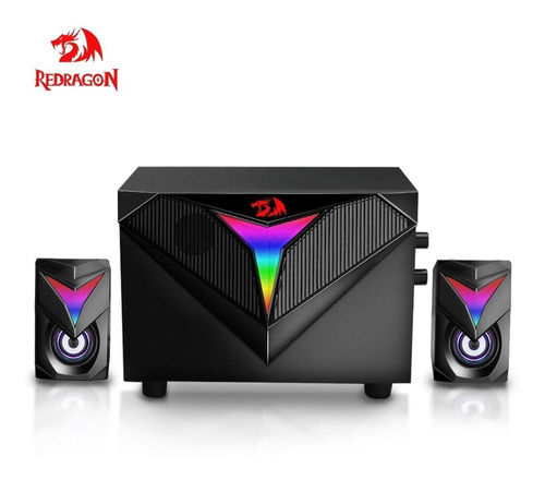 Caixa De Som Redragon Gs700 Toccata Gaming Aux 3,5mm