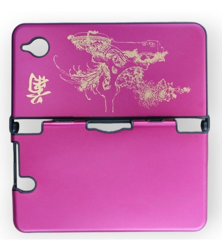 Carcasa Plastica Y Aluminio Protector Para Nintendo Dsi Xl