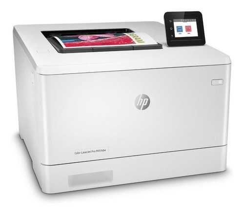 Impressora a cor HP LaserJet Pro M454DW com Wi-Fi 110V branca