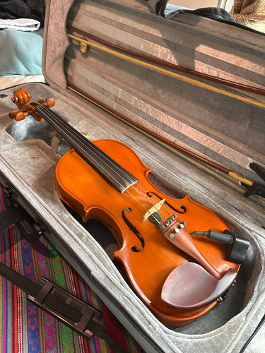 Violín Praga 4/4 Excelente Sonido!! Marrón (Usado)