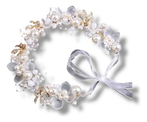 Tiara Tocado Diadema De Flores Peinado Multicolor