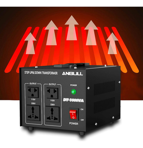 Anbull Voltage Converter 1000 Watt Voltage Transformer, 2...