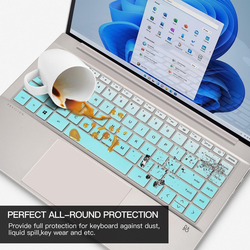 Funda Para Teclado Para Portátil Hp 14 Y Hp Pavilion Xm-dy 1