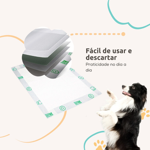 Tapete Hig Ecologico No Plastic 75x60 - 28 Un Petlike
