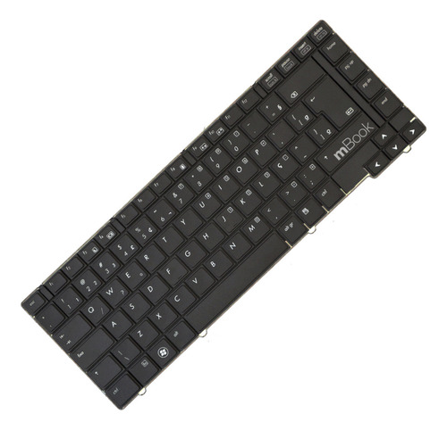 Teclado Hp Probook 6450b 6455b 6440b 6445b - 609870-201 Ç Cor Conforme Imagens Do Anúncio