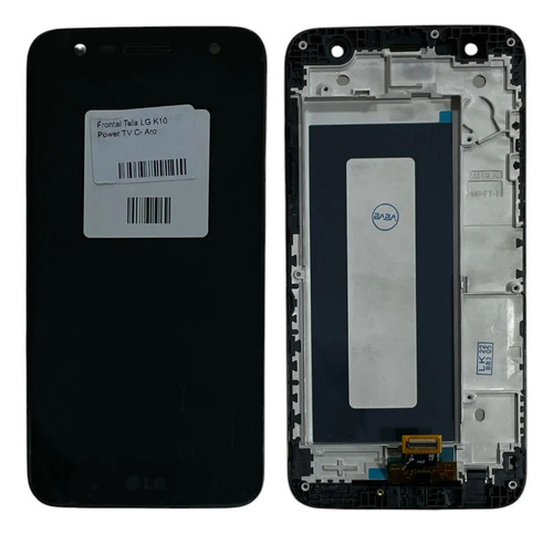 Tela Frontal Lcd Compativel Com K10 Power / M320 C/aro Preto