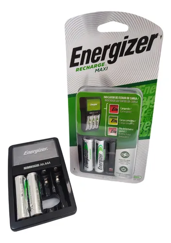 comprar Cargador Pilas Energizer 4 Puestos 2a Y 3a Incluye 2baterias