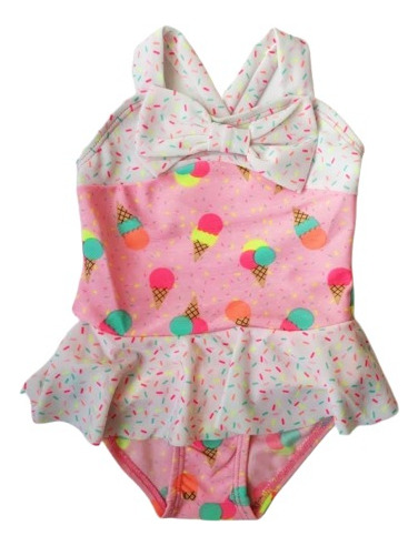 Trajes De Baño Body Enterizo Para Niñas Bebe Tallas 6m -3t