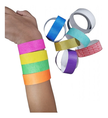 Imagen 4 de 6 de Brazaletes Colores Variados