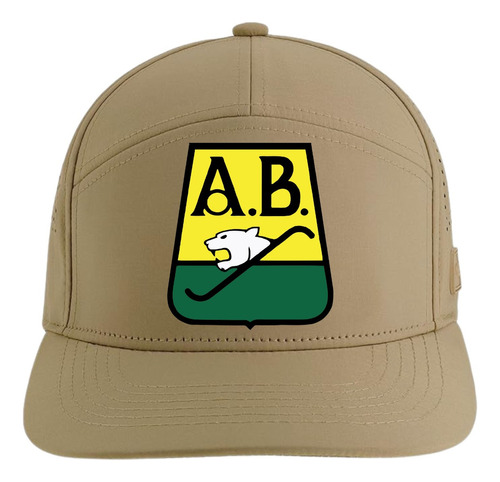 Gorra Atletico Bucaramanga 5 Panel Premiun Caqui