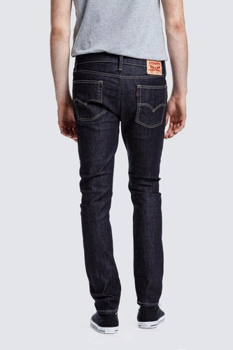 Imagen 3 de 6 de Jean Levis 510 Azul Osc. Y Pre La Skinny Ajustado Dos Colres