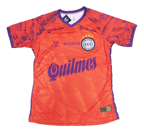 Camiseta Sacachispas Arquero Naranja Velmart 2024 