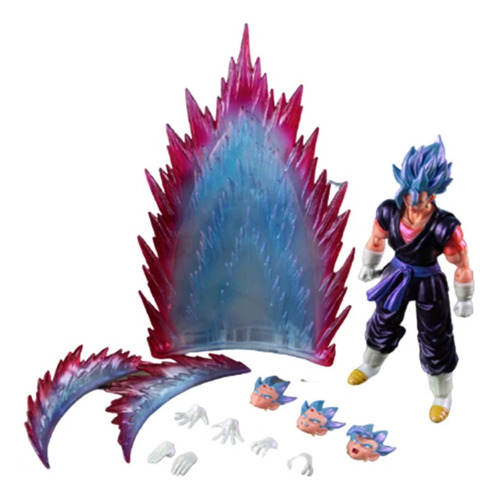 Figura Vegito Super Saiyan Blue Kaioken Chino Dragon Ball 
