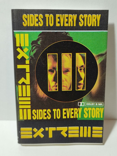 Extreme 3 Sides Yo Evert Story Casete, Iron Maiden Megadeth