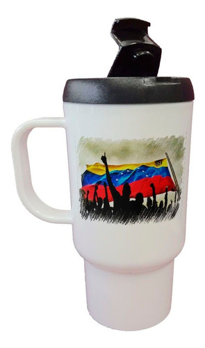 Jarro Termico Venezuela Bandera Pueblo Paz