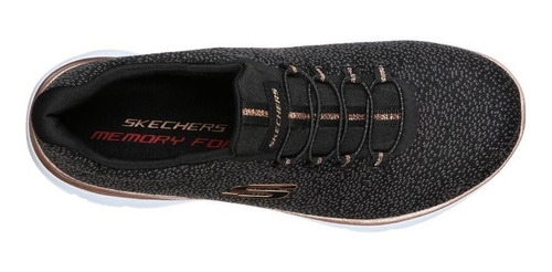 Tenis Skechers Mujer Memory Foam 12998bkgd