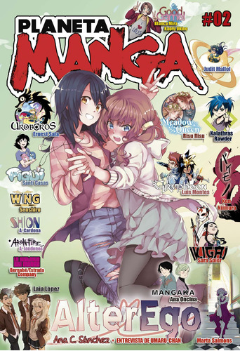 Planeta Manga nº 02, de VV. AA.. Serie Cómics Editorial Comics Mexico, tapa blanda en español, 2021