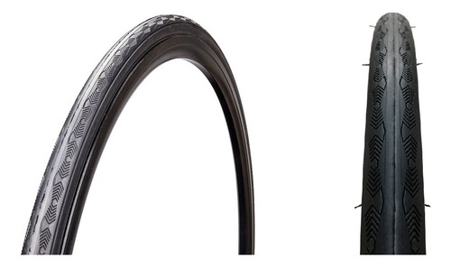 Cubierta Chaoyang Attack Pard Negra 700x25c Ruta