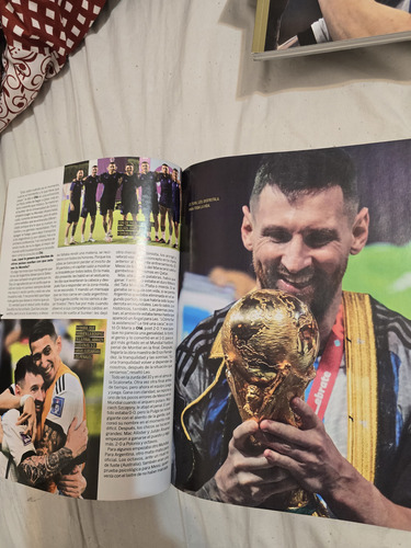 Lote Libro Y Revistas Selección Argentina Campeon Del Mundo (Usado)