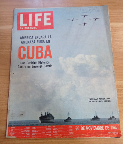 Revista Life En Español 26 Noviembre 1962