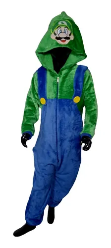 Pijama Kigurumi T rmica De Luigi De Mario Bros Para Ni os