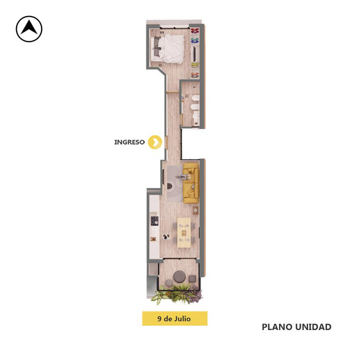 Departamento - Lourdes