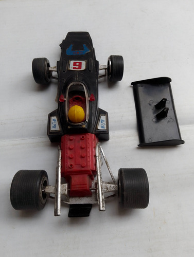 F1 Rym Auto De Carrera Antiguo Plástico 1:18 Con Faltantes Negro (Usado)
