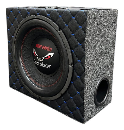 Caixa Trio Automotiva Slim Bomber Bicho Papão 12p. 1300w