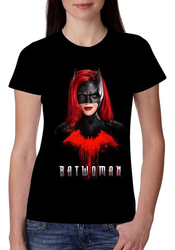 Camisa/camiseta Feminina Personagem Batwoman