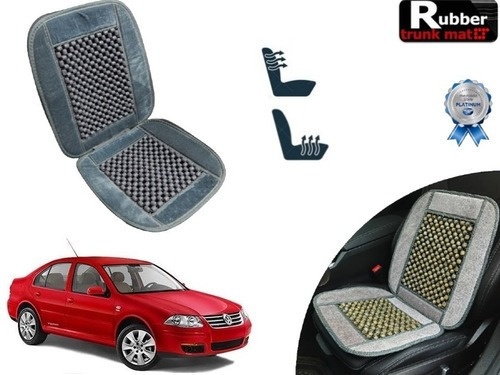 Cubre Respaldo Gris Asiento Bolitas Jetta Clasico 2008-2017