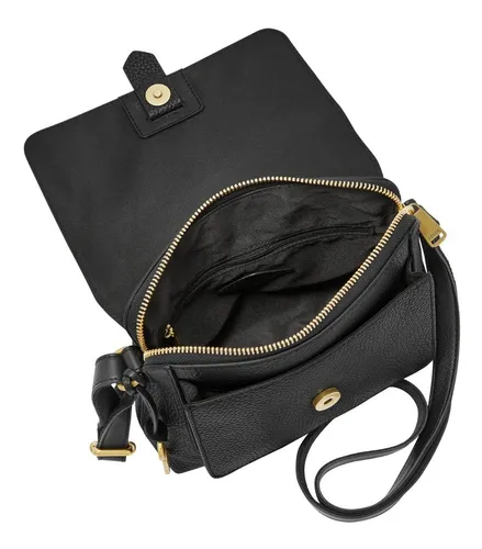 Fossil Bolsa Dama Kinley Crossbody Zb6750 Color Negro n