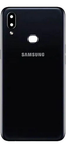 Tapa Trasera Carcasa Samsung A10s Color Negro Nuevo