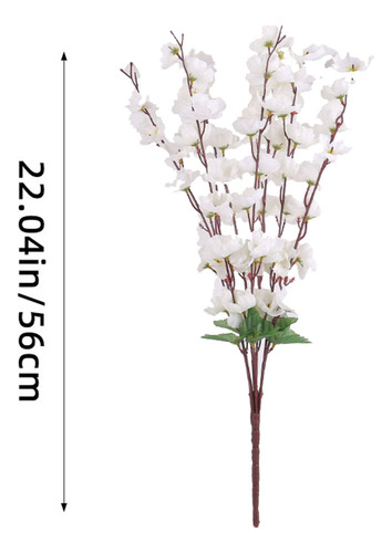 Palitos Cerezo Artificiales Con 2 Ramas Flor Cerezo