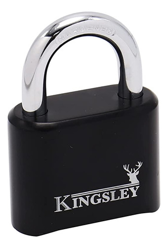 Kingsley Locks Candado Combinado De 22 L, 10 000 Combinacio