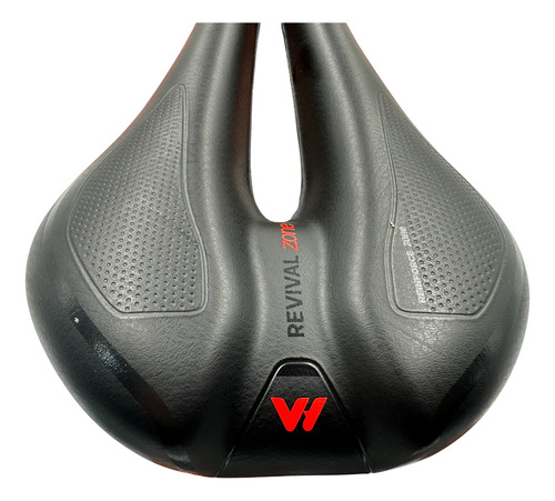 Asiento Para Bicicleta Van608-ant/prostatico-eggobike Negro/naranja 28.2 Cm 14.8 Cm