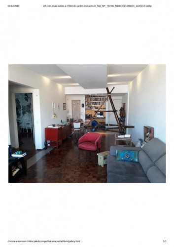 Imagem 3 de 13 de Loft Com 2 Suítes À Venda, Pertinho Do Parque Da Aclimação. - 460