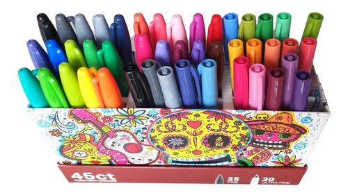 Plumones Permanentes Sharpie The Ultimate Collection Set 45