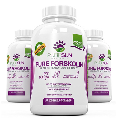 Pure Forskolin Quema Grasa Supresor Del Apetito 90 Caps Eeuu