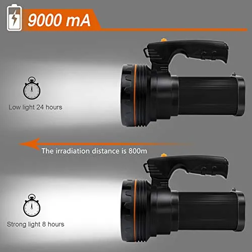 Linterna Led De Alto Lumen Portátil De Mano De 6000 Lã...