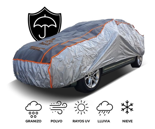 Funda Cubre Auto Cobertor Impermeable Antigranizo Uv Dakar 