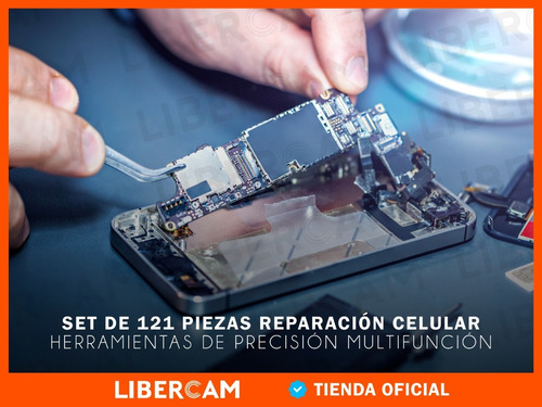 Imagen 9 de 10 de Kit Destornillador Telefono Celular iPhone Samsung Tablet Pc