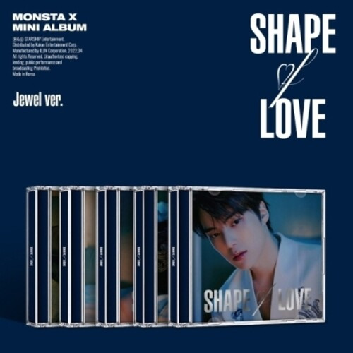 Monsta X Shape Of Love, Versión Joya, Incluye Un Cd De Fotos
