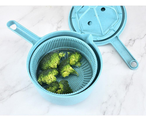 Escurridor Manual Para Ensalada, Hojas Y Lechuga