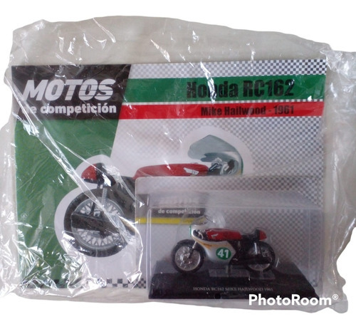 Colección Motos De Competición N 8.honda Rc162 Mike Hailwoo 