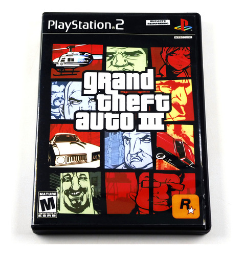 Grand Theft Auto Gta Iii 3 Original Playstation 2 Ps2