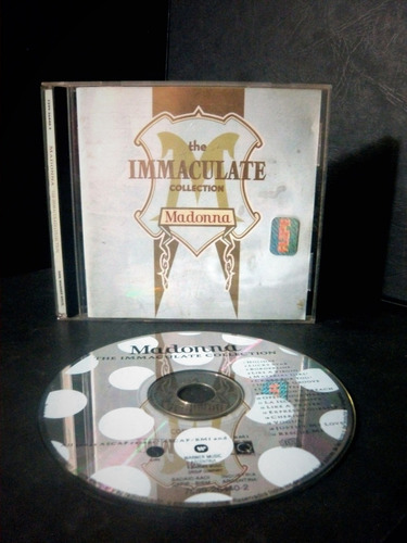 Madonna - The Immaculate Collection (arg Cd, 1ra Ed) Nm 1990