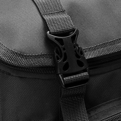 Mochila Camping Trekking Mochileros Tactica 40 Litros Color Negro Diseño De La Tela Lisa