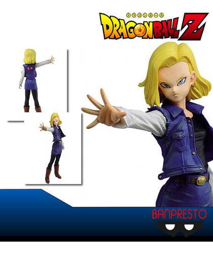 Androide 18 Figura Banpresto Dragon Ball (Usado)