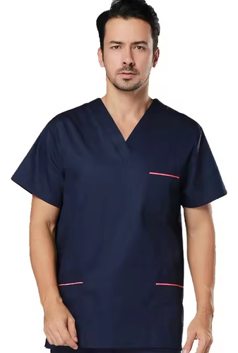 Conjuntos De Uniforme De Enfermera Con Cuello En V Para Muje